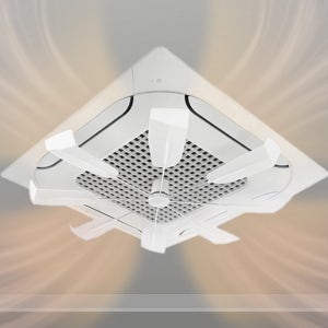 에어컨 바람개비 천장형 공기 순환팬 실링팬 프로펠러 날개 윈드바이저