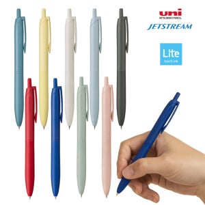 제트스트림 라이트터치 볼펜 단색 유니 0.5 각인 가능