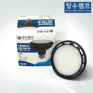 장수램프 LED PAR30 파30 램프 확산형 15W, 주광색