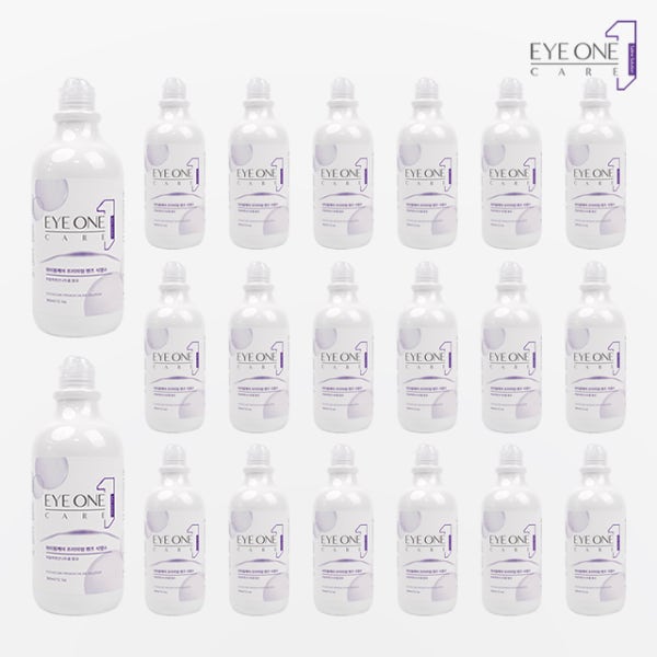 아이원케어 드림렌즈 프리미엄 식염수 데이워시 360ml 20개 히알루론산 트레할로스 함유