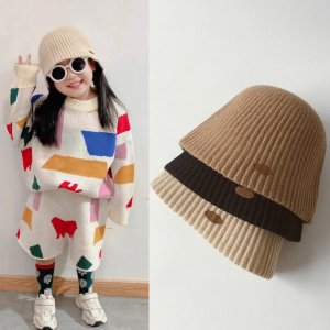 유아동 벙거지 아기 어린이 키즈 남아 여아 니트벙거지