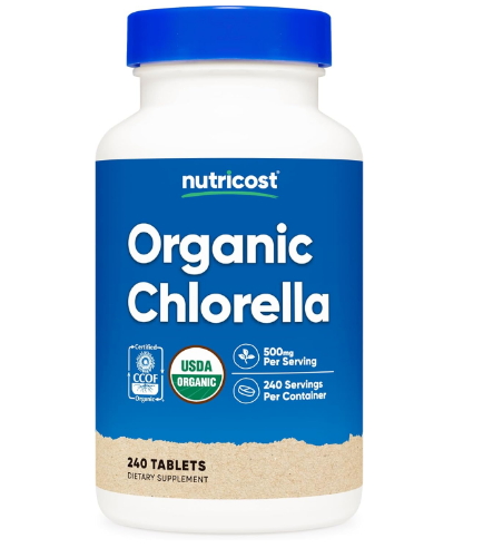 <b>Nutricost 클로렐라</b> 추출물 240정