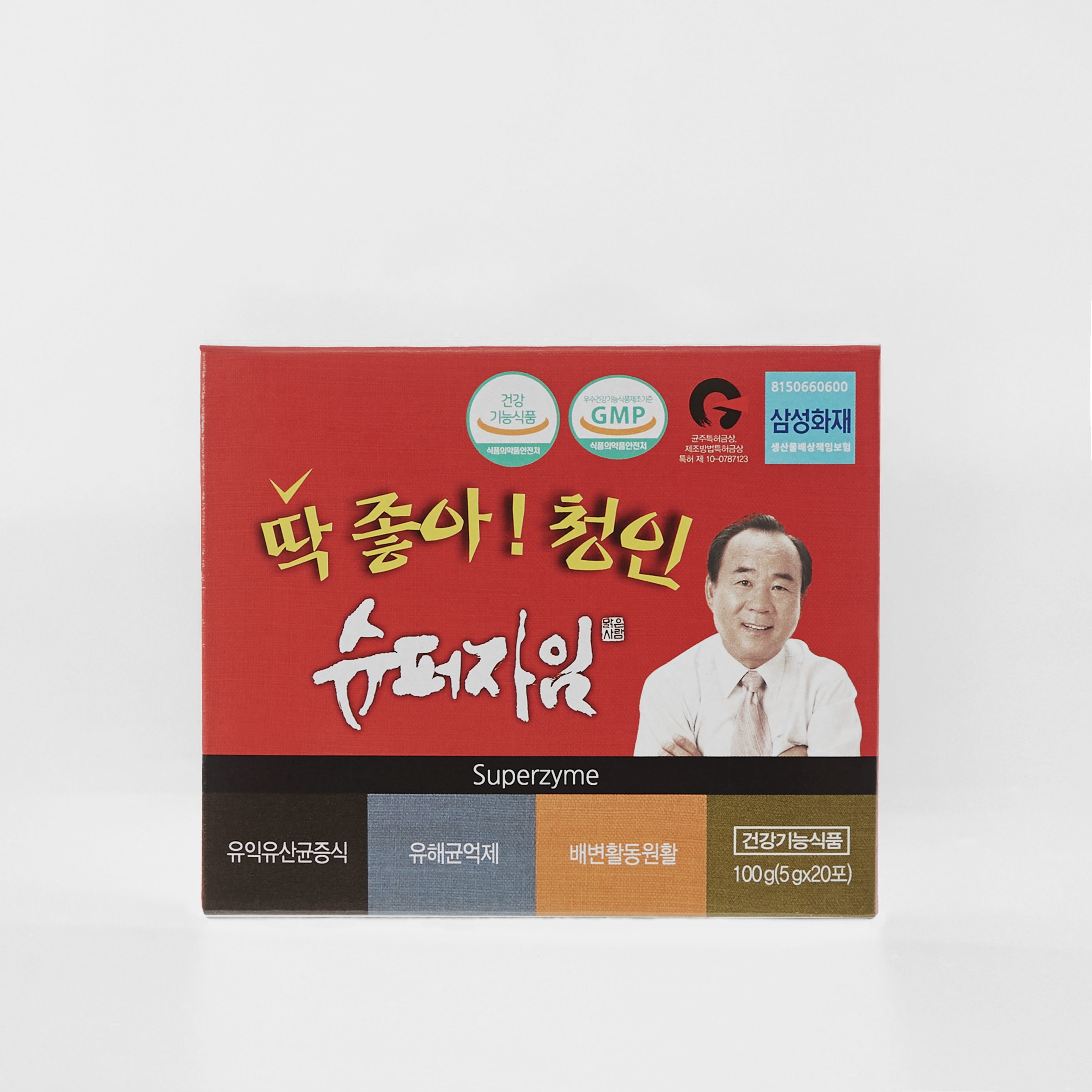 딱좋아 청인 슈퍼<b>자임</b> 20포, 1개