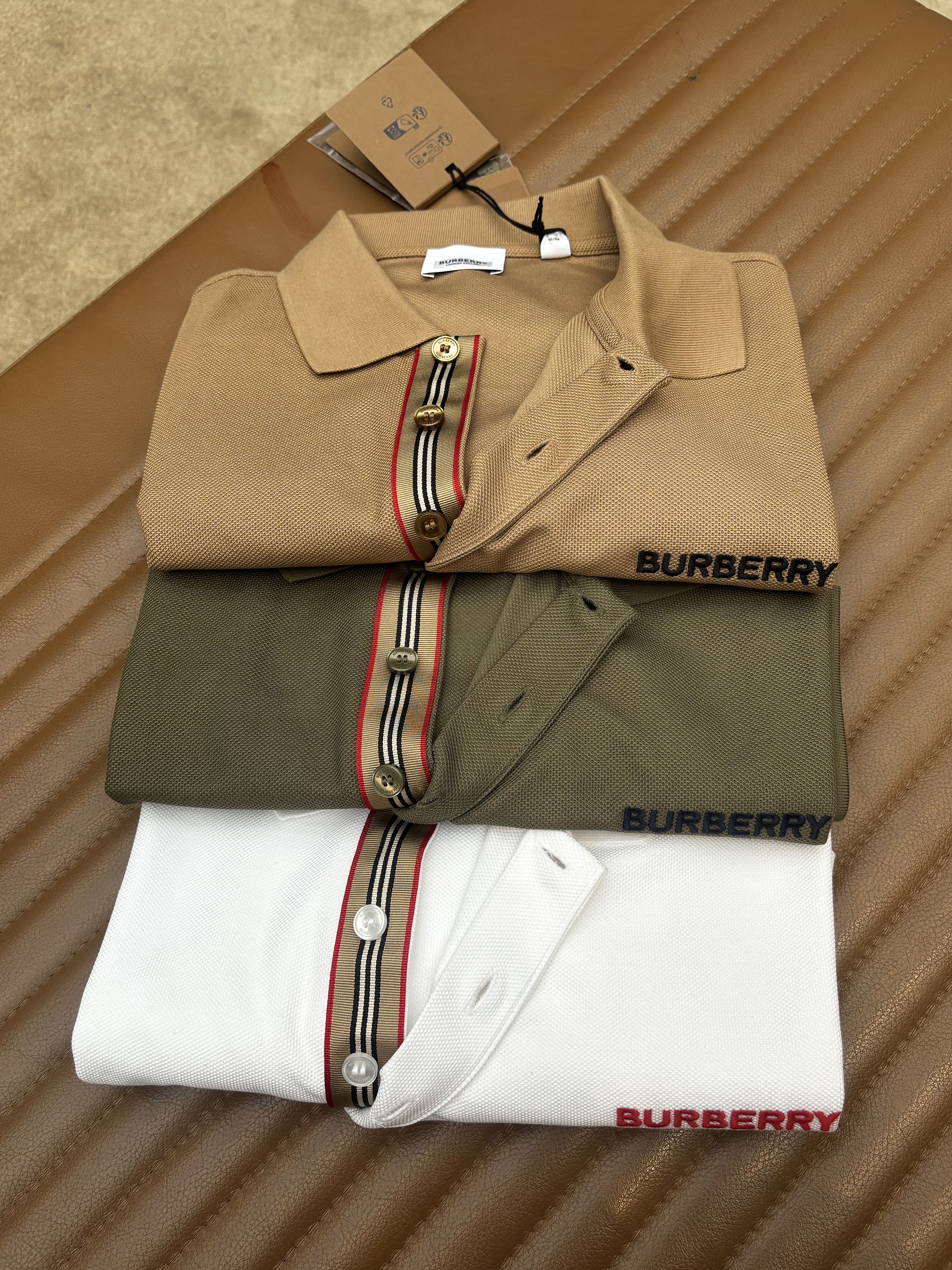 버버리 Hartford 폴로 티셔츠 카라티 80844381 80844391