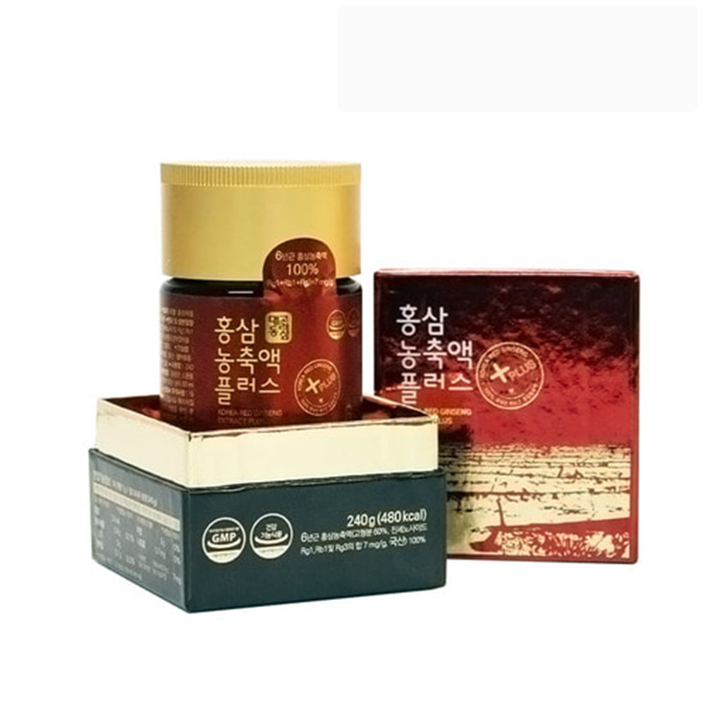 바라던건강 <b>대동고려삼</b> 홍삼농축액플러스 홍삼농축액 100% 6년근 240g 1병