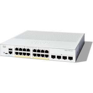 CISCO Catalyst 1300 16port PoE 4x10G SFP+ C1300-16P-4X 16포트 스위칭허브 PoE CBS350-16P-4X 후속