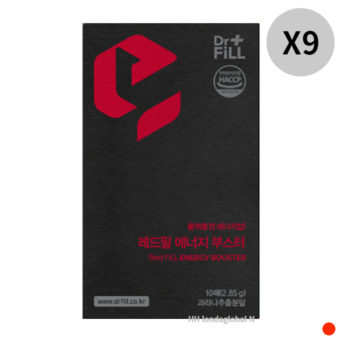 닥터필 레드필 에너지 부스터 수험생 직장인 10매 X9