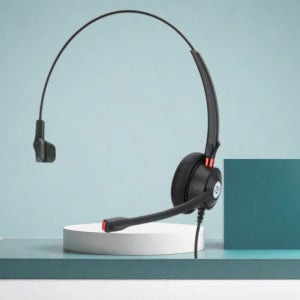 전화헤드셋 유선 상담원 마이크 콜센터 헤드셋 PC USB