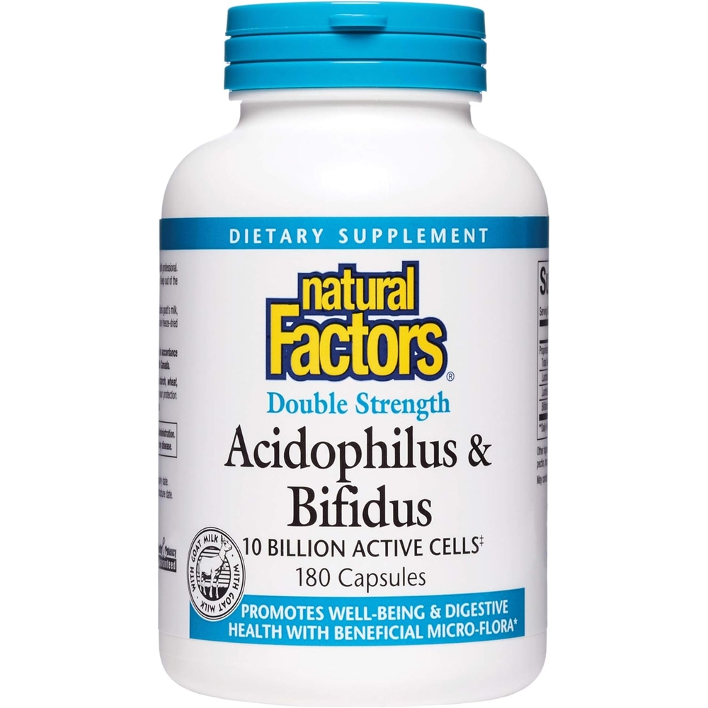 네추럴팩터스 <b>애시도필러스 비피더스</b> 유산균 <b>100억</b> 180캡슐