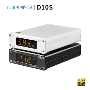 TOPPING D10s 디지털 USB DAC HIFI ES9038Q2M 256DSD 1년 보증