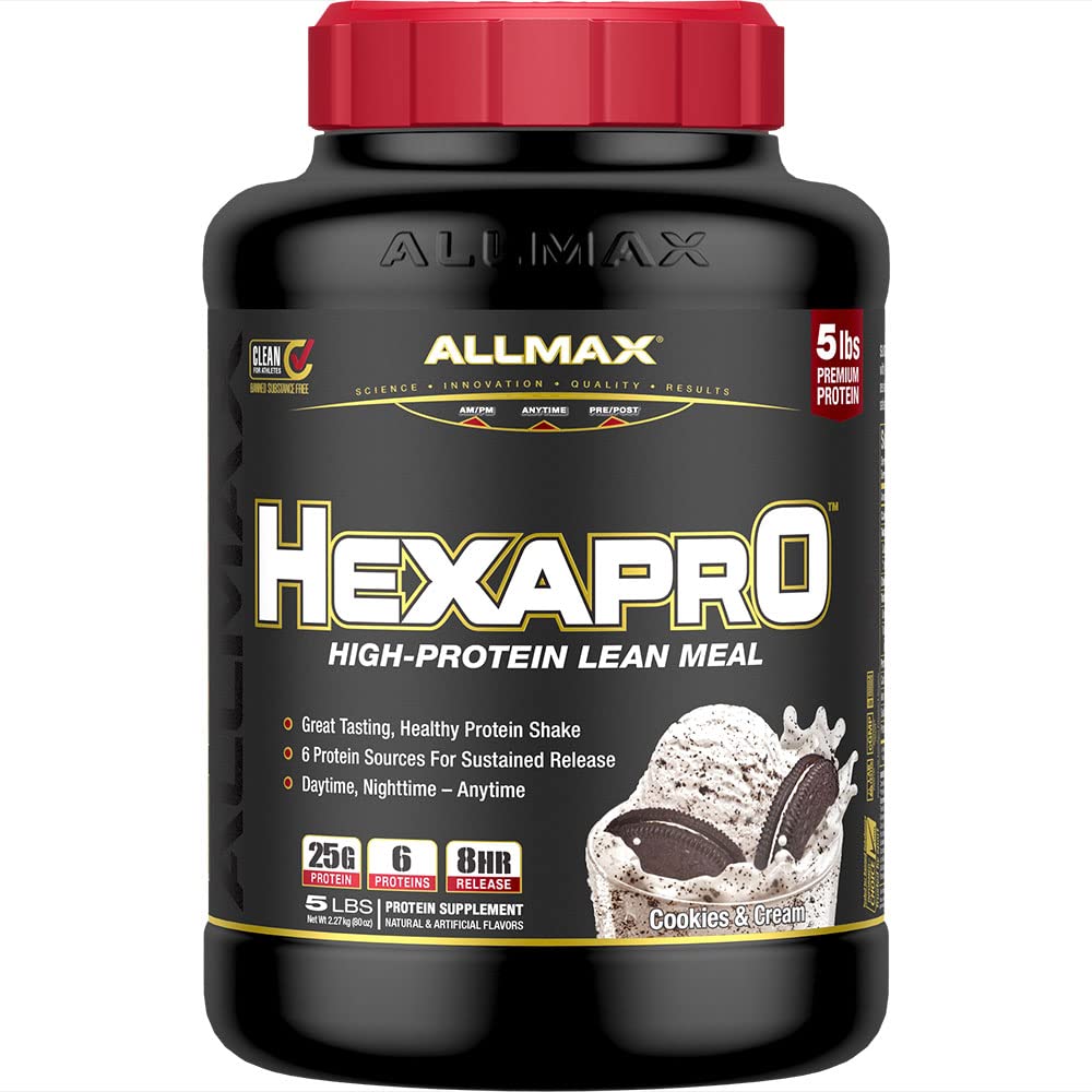 올맥스 <b>헥사프로</b> Hexapro <b>쿠키앤크림</b> 5lbs 2.27kg