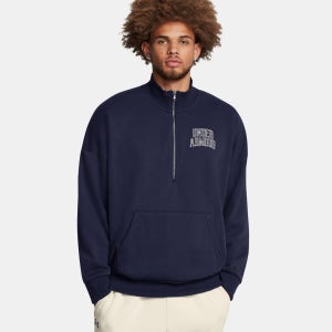 [언더아머 본사]남성 UA 아이콘 헤비웨이트 테리 오버사이즈 집1386550-410