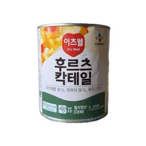 이츠웰 후르츠칵테일 850g x 12개