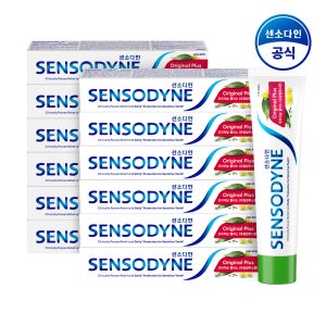 센소다인 오리지날 플러스 민감성 치약 100g, 12개