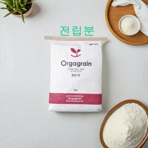 우리밀 맷돌제분 전립분 통밀가루 10kg 오가그레인 10kg, 1개