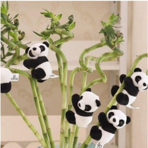 푸바오 실사 인형 귀여운 리얼 팬다 팬더 인형