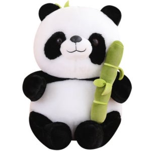 푸바오 실사 인형 귀여운 리얼 팬다 팬더 인형