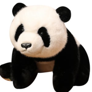 푸바오 실사 인형 귀여운 리얼 팬다 팬더 인형
