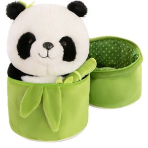 푸바오 실사 인형 귀여운 리얼 팬다 팬더 인형