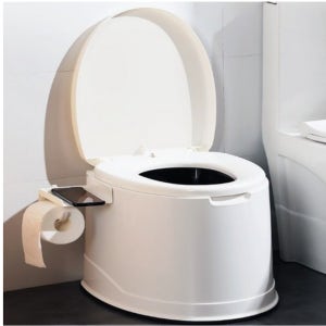 논슬립 이동식 변기 요양원 요강 수세식 이동식 화장실