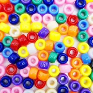 도넛 랜덤 8mm 15g 아크릴 시드 비즈 구슬 목걸이 팔찌 만들기 키링 공예 DIY 재료