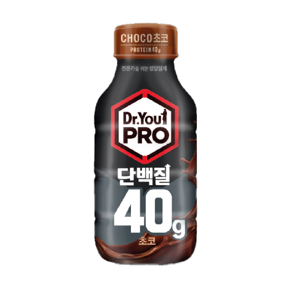 닥터유 단백질 드링크 40g 프로 pro 초코 350ml 1개