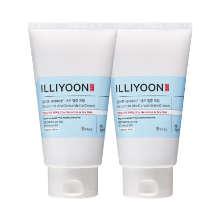 일리윤 대용량 무향 고보습 세라마이드 아토 집중 크림 230ml+230ml