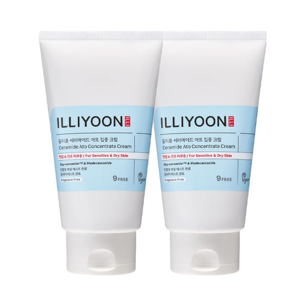 일리윤 대용량 무향 고보습 세라마이드 아토 집중 크림 230ml+230ml