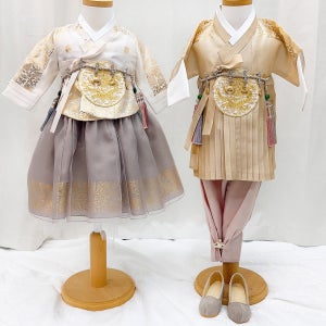 궁한복대여 140번 돌잔치 가족 돌한복 아가