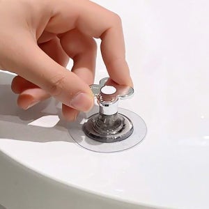 [단독] 1+1 접착식 플라워 변기손잡이 위생고리 변기뚜껑손잡이