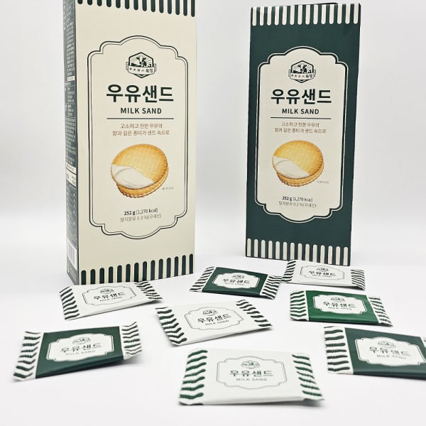 ㅇㅊㅁㅅ목장 제주도 우유샌드 제주아침미소목장 제주도기념품 밀크쿠키
