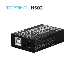 TOPPING HS02 USB 2.0 오디오 아이솔레이터 Type C 1500KVRMS PCM32bit/768kHz DSD512