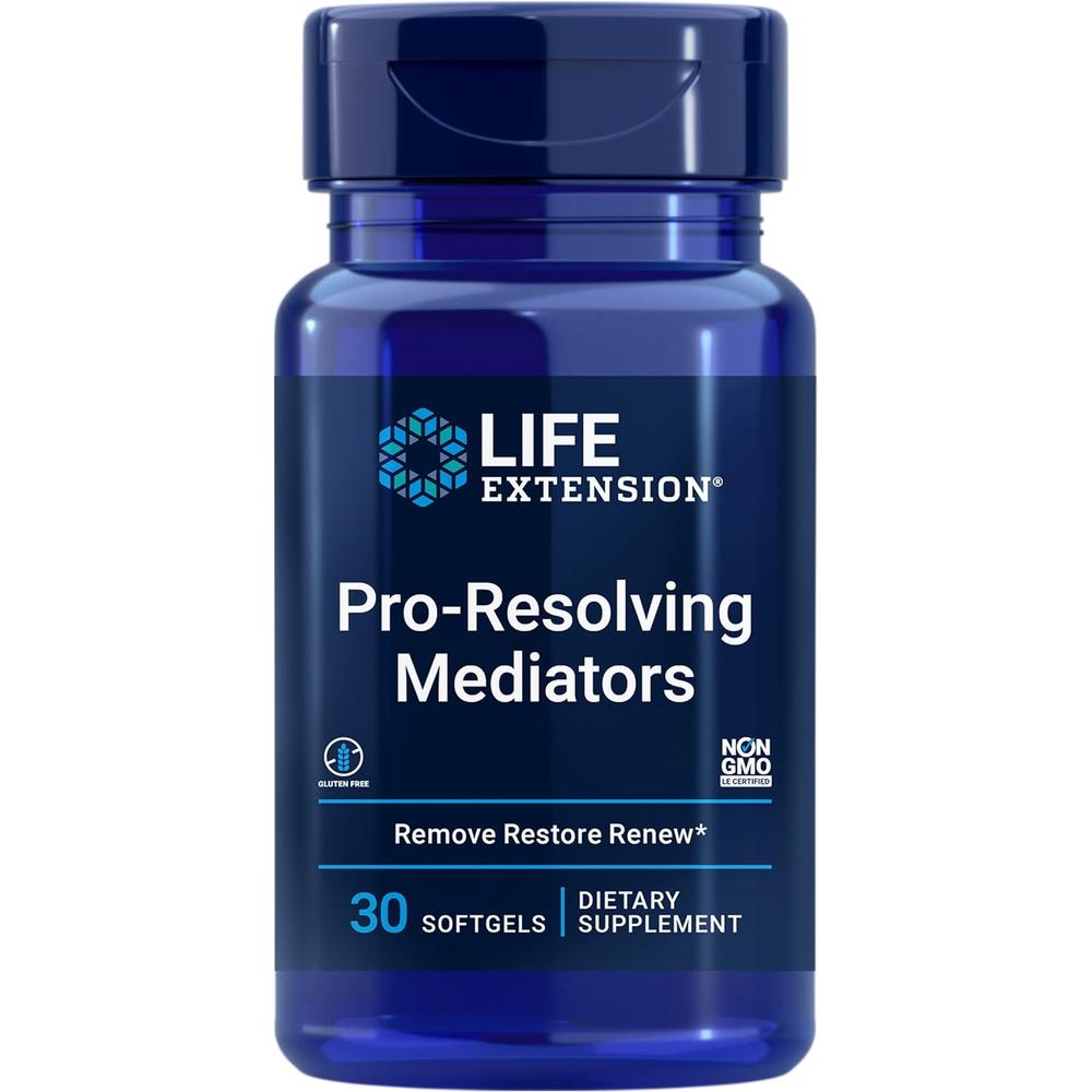 Life Extension 라이프익스텐션 프로-Resolving Mediators 30소프트젤 2개