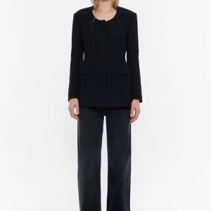 빔바이롤라 트위드자켓 BIMBA Y LOLA BLACK TWEED FITTED JACKET