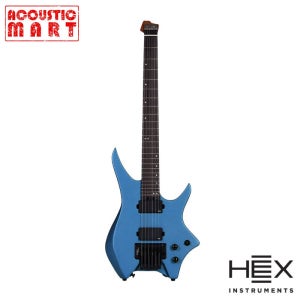 헥스 헤드리스 트레몰로 브릿지 일렉기타 N500 S/MEB 메탈릭 일렉트릭 블루 색상