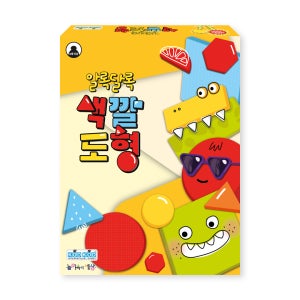 놀이속의세상 알록달록 색깔도형 보드게임