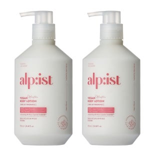 알피스트 비건 모이스춰 바디로션 730ml 퓨어릴리향 2개