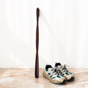 원목 우드 롱 구두주걱 구두헤라 신발주걱 75cm 걸이형