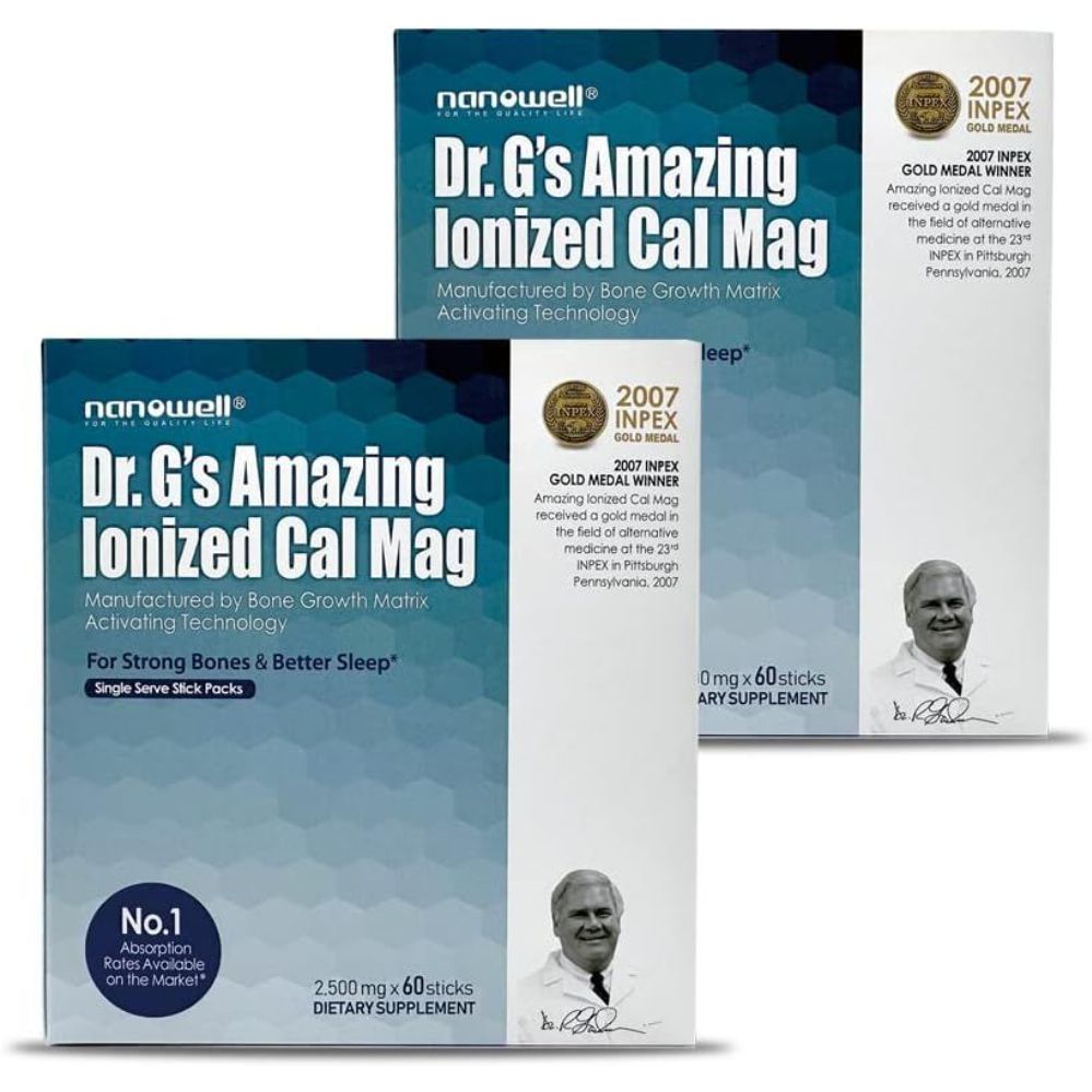 Dr Gs Amazing Ionized <b>Cal</b> <b>Mag</b> 칼슘 마그네슘 파우더 60개입 2팩