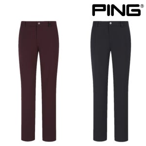 핑 골프웨어 남성 골프 바지 가을 약기모 간절기 스판 베이직 솔리드 팬츠 D3PT181