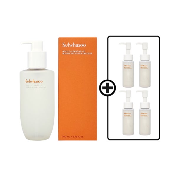 설화수 순행 클렌징 오일 400ml (200ml + 50ml x 4개)