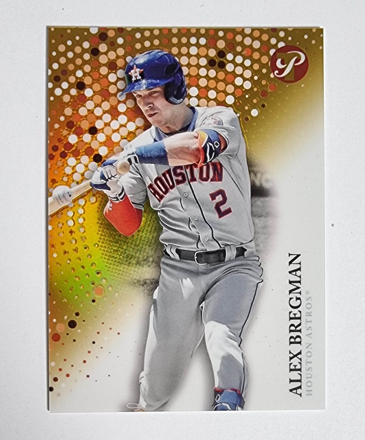 50한정판 알렉스 브레그먼 2022 Topps Pristine Gold Refractor Alex Bregman #76 MLB 야구카드