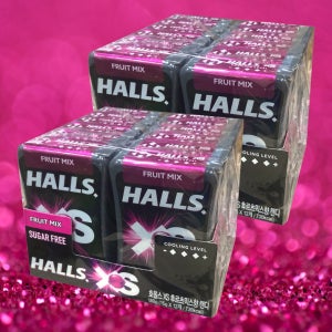 호올스 XS 후르츠 믹스 15g 36개 목캔디 제로슈가 기침캔디 슈가프리 금연사탕