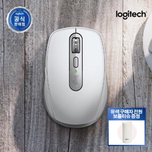 로지텍 MX ANYWHERE 3S for Mac 무선 블루투스 마우스 페일그레이