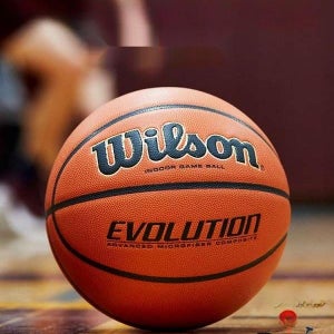 Wilson 윌슨 에볼루션 농구공 7호 초극세사섬유 PU 실내 전용