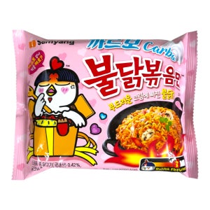 [워나점빵] 삼양 까르보불닭볶음면 멀티팩 130g X4개입