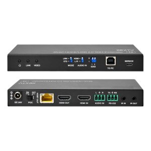 이지넷 리오낵 4K60 HDMI 거리연장기 HDBT KVM스위치 90m 리피터 HV7560KVM EX