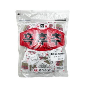 범아 흑후추 1g X 200ea