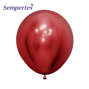 셈퍼텍스 리플렉스 고무풍선 45cm 레드 25입