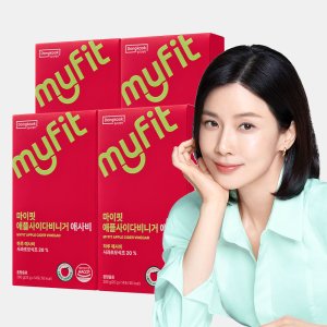 동국제약 마이핏 유기농 애플사이다비니거 애사비 사과초모식초 4박스